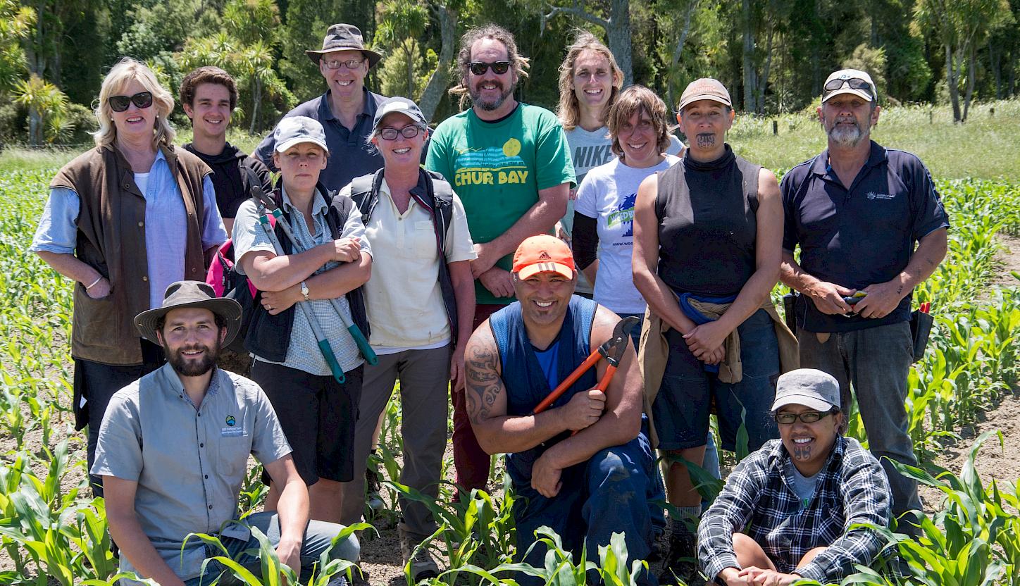 Uawa Weed Warriors organisers